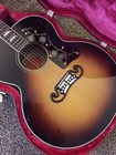 Gibson Sj-200 Acoustic   Electric Guitar   Vintage Sunburst  W case