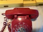 Vintage Bell Systems Western Electric  500  Red Rotary Telephone