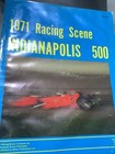 Vtg 1971 Indy 500 Yearbook  Signed By Editor