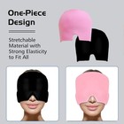 Migraine Relief Hat Head Wrap Pack Eye Mask For Pressure Relieve Pain Ice Hat