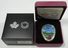 2018 Canada  20 Falcon Lake Incident 1oz 9999 Fine Silver Glowing Ufo Box   Coa