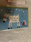 Papyrus Lot Of 6 Christmas Holiday Cards  Sparkle Embellished Tree 3d Pretty