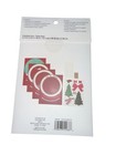 Recollections Christmas Paper Diorama Kit Snowman Scene With Trees Holiday Craft