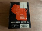 Radio Electronic Parts Master Catalog 1970 Vtg Huge Marsh Radio Supply Ge Milw