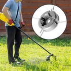 1xtrimmer Head Brush Cutter Weed Eater Steel Wire Grass Trimmer Head Lawn Mower 
