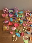Littlest Pet Shop Accessories Large Lot 70  Pieces Doors Clothes Mirrors