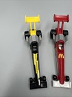 Lot Of 6  1993 Hot Wheels Dragster   Roadster Cars  Mcdonalds Happy Meal  Vtg