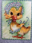 3 Large 9 X 7 Vintage Coby Birthday Cards  the Pet Set   W  Envelopes