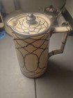 Tall Lenox Sterling Overlay Tea Pot - Antique