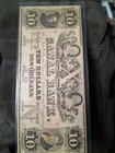 1800 s  10 The Canal Bank - New Orleans  Louisiana Note Au unc