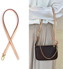 Genuine Vachetta Leather Shoulder Bag Strap 20 Inch Replacement Purse Accessory