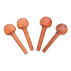 Adore Pro Violin Tuning Pegs With Predrilled Hole Set Of 4 Jujube Wood For 4 4 