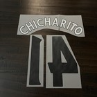 2013-14 Chicharito Manchester United Home Away Nameset Name Number Pl Epl Dorsal