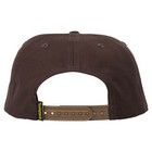 Anti Hero Skateboards Hat Lil Pigeon Snapback Dark Brown yellow