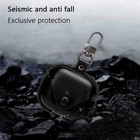 Pu Leather Protective Case Cover For Apple Airpods Bluetooth Earbuds