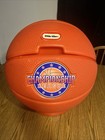Vtg Little Tikes Championship League Basketball Toy Box Chest Kid Boy Cooler Man