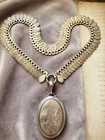 Victorian Sterling Silver Book Chain