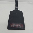 Tumi Luggage Tag Leather Black Red Replacement Alpha Medium