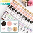 3000pcs 1  Thank You Stickers  6rolls Thank You For Supporting My Small Business