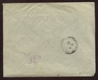 Ukraine 1918 Trident Overprints Pair Registered Cover