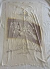 Vintage 33x53 Towel   Schlitz Beer  has Some Fraying  Discoloration general Wear