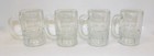 Set 4 Vintage Drink Hire s Root Beer Heavy Glass Mugs