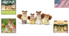 Calico Critters Squirrel Family - Set Of 4 Figures