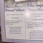 Creative Memories Printed Vellum Photo Mounting Paper Nip 