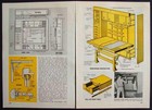 Model Train Layout Table Folds Up 1968 How-to Build Plans Dream Bedroom