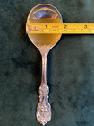 Francis 1st- Sterling Silver Round Bowl Soup Spoon By Reed   Barton