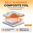 Self Warming Cat Bed  2 0 Upgraded Thermal Mat For Indoor Cats  15 X 19 In