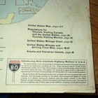 Vintage Texaco 49-state Road Atlas Plus Canada   Hawaii  1950  With Ads