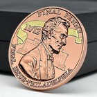 2025 Final Penny Commemorative Coin Ms70 Us 250 Anniversary One Cent Collectible