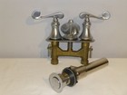 Vintage Kohler A112 18 1m 2 2 Gpm 8 3l Bathroom Sink Faucet In Brushed Chrome