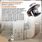 J238-150-1571  Hc21ze117-b Furnace Draft Inducer Blower Motor Assembly Compatibl