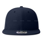 Premium Solid Fitted Baseball Cap Hat Blank Plain Flat Bill 9-sizes Snapback New