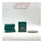 Anna Karenina 1 12 Scale Miniature Illustrated Readable Dollhouse Book Tolstoy