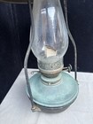 Antique Railroad Lantern Oil Lamp Country Store Hanging Lamp Vtg Copper Old Rare
