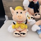 Walt Disney World Three Little Pigs Bean Bag Plush Practical Fiddler Fifer 8 