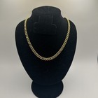 Miami Cuban Link Chain 6mm 18k Gold Plated Stainless Steel Mens 16-24 Inch