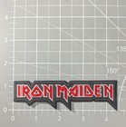Iron Maiden Patch Heavy Metal Rock Band Music Embroidered Iron On 1 25x4 5 