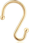 Gold Shower Curtain Rings Hooks  Set Of 12  Decorative Shower Curtain Hooks  Pre