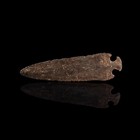 Bronze Dagger With Center Ridge And Rivet Notches  Early To Middle Bronze Age