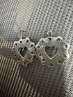 Sterling Silver Cluster Dangle Earrings 925 Southwest Turquoise   