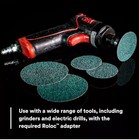 3m 36536 Green Corps Roloc  replaces 1406  80 Grit 3    Sanding Disc  25 pack  New