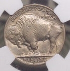 1913  d  Indian Head Buffalo Nickel  type 2  5c Ngc Ms61  002 Unc Ecc c  Inc 