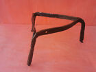 Antique Very Rare Old 19 Century Hand Forged Wrought Iron Trivet For Fireplace