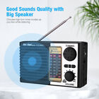 Solar Portable Fm am Sw Radio Digital Bluetooth Speaker Mp3 Player Rechargeable