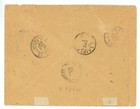 Madagascar 1893 Letter From Gold Mining Co  In Majunga Rerouted To Paris
