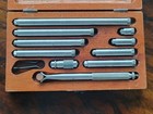Vintage Lufkin Rule No  680b Inside Micrometer Set 1 1 2  - 12  W wood Case Usa